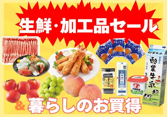 生鮮加工品セール＋暮らしのお買得#133