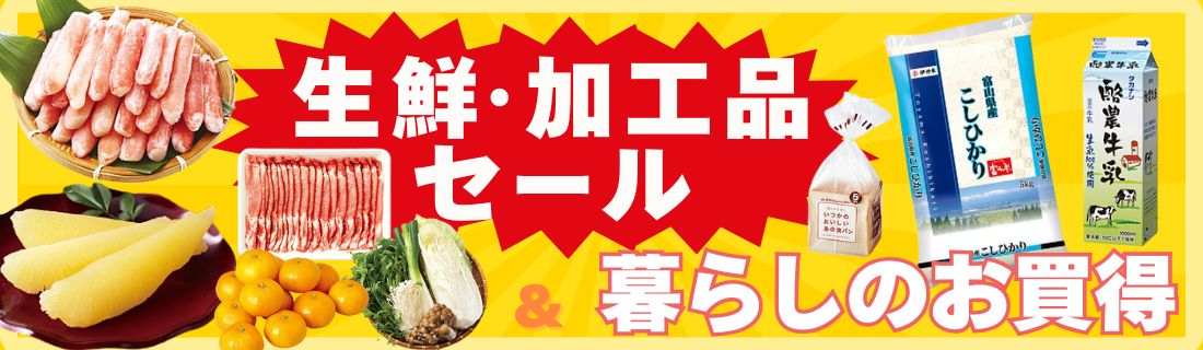 生鮮加工品＆暮らしのお買い得#151